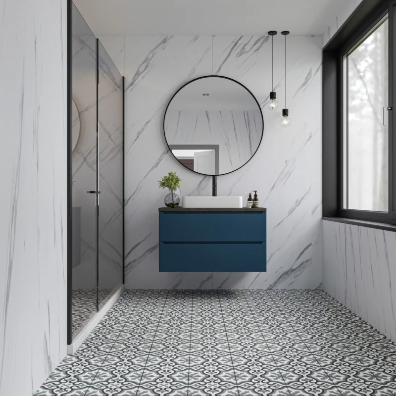 Marble Shower Walls & Floors