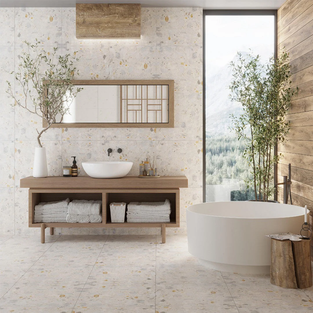 Natural Stone in Bathroom