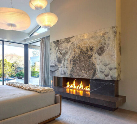Onyx Fireplace Surround